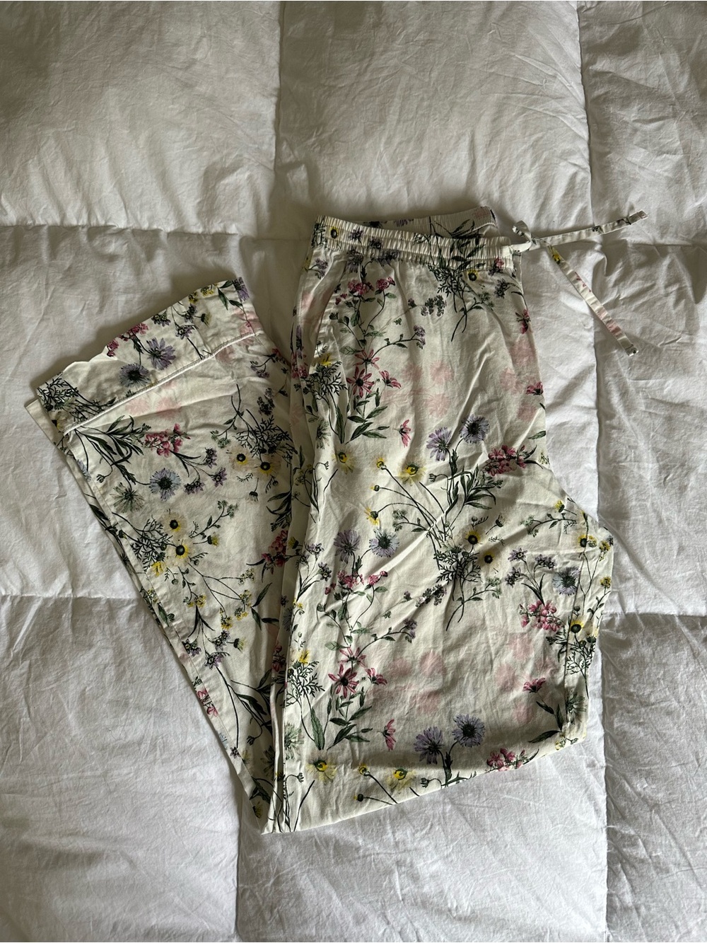 TALL Gap Poplin Floral Print Pajama Pants